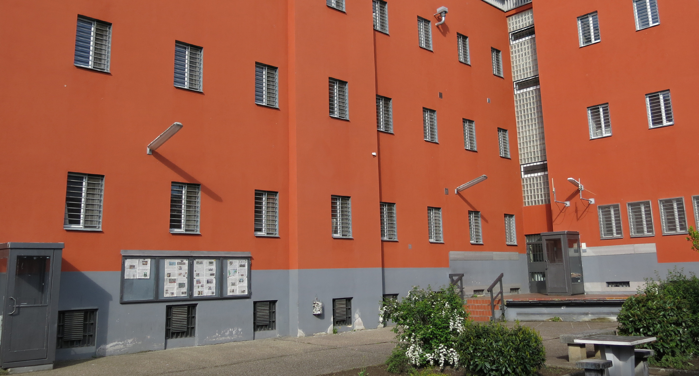 Bild vom Gebäude der Jugendarrestanstalt Rastatt